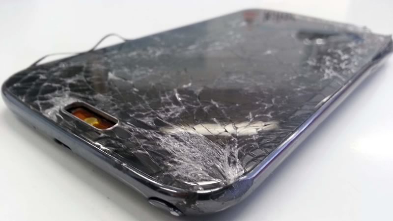 reparación pantalla de móvil