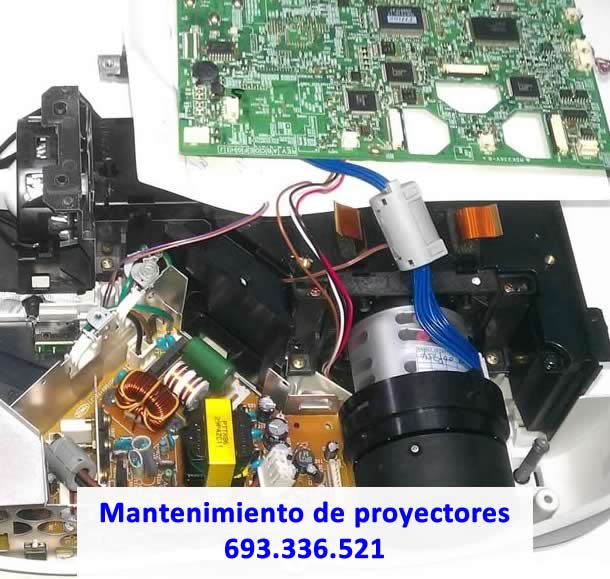 mantenimiento de proyectores