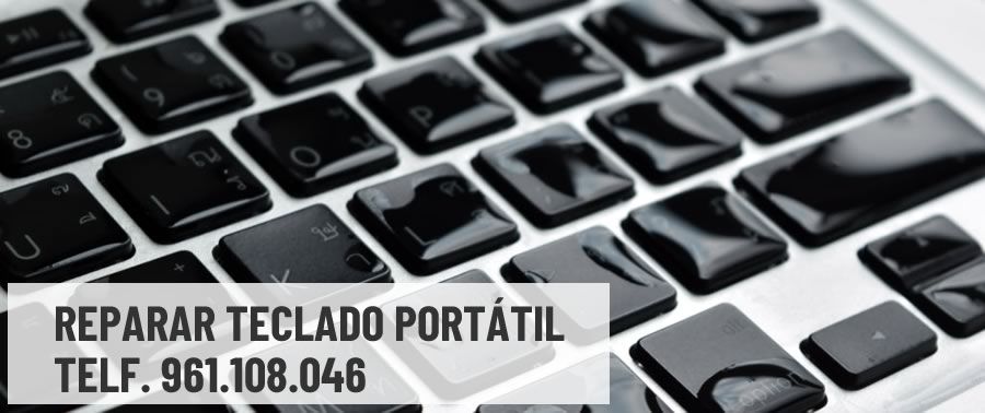 Reparar teclado portátil valencia