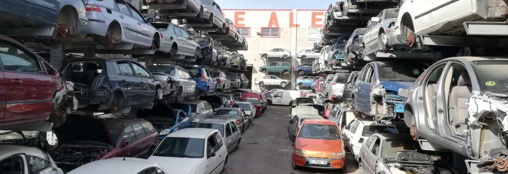 Recambios de segunda mano para coches en Valencia