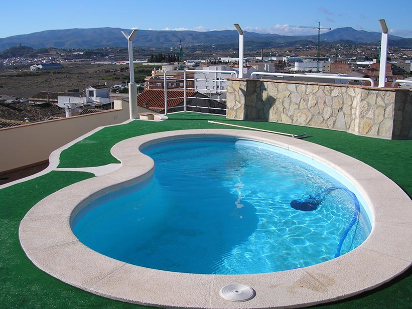 Piscinas de poliéster